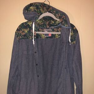 Lite button down shirt/jacket